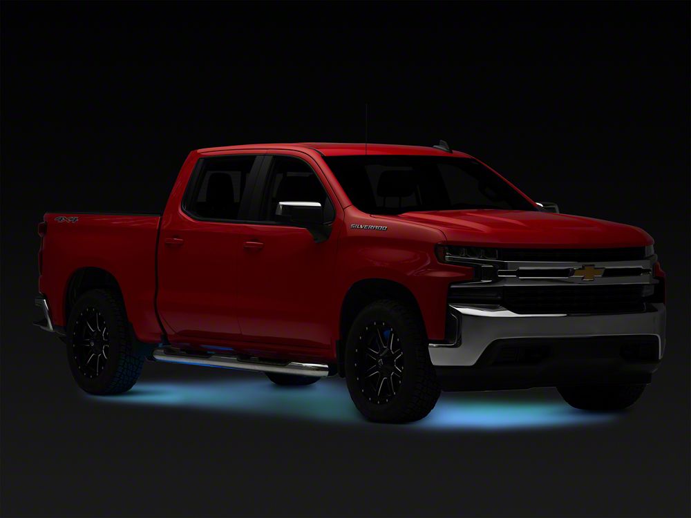 Raxiom Axial Series Multi-Color Underbody Rock Light Kit with Bluetooth Remote (Universal; Some Adaptation May Be Required)