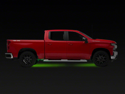 Raxiom Axial Series Multi-Color Underbody Rock Light Kit with Bluetooth Remote (Universal; Some Adaptation May Be Required)