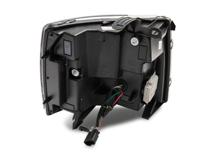 Raxiom LED Headlights; Black Housing; Clear Lens (07-13 Silverado 1500)