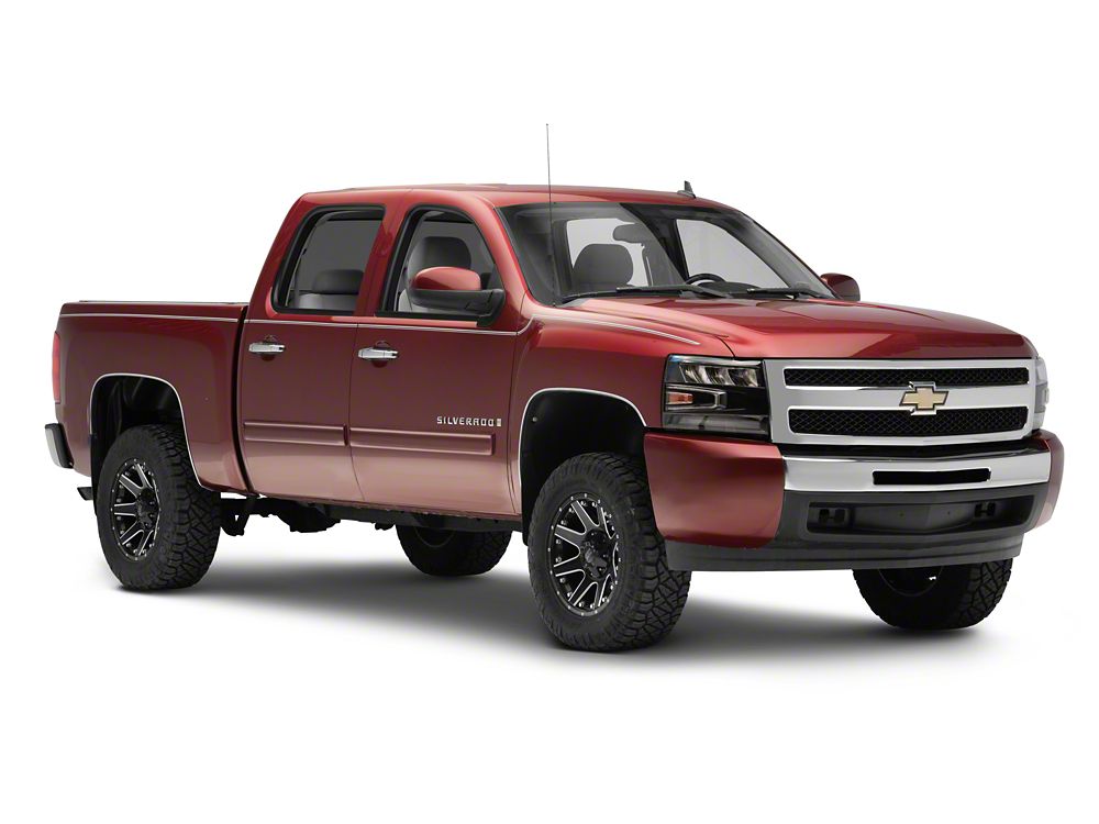 Raxiom LED Headlights; Black Housing; Clear Lens (07-13 Silverado 1500)