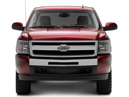 Raxiom Axial Series Headlights with Sequential LED Bar; Black Housing; Clear Lens (07-13 Silverado 1500)