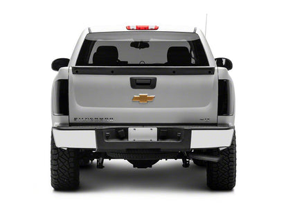 Raxiom Axial Series LED Tail Lights; Black Housing; Smoked Lens (07-13 Silverado 1500)