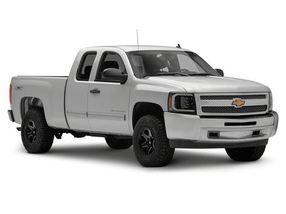 Raxiom LED Halo Surround Headlights; Black Housing; Clear Lens (07-13 Silverado 1500)