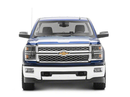 Raxiom OE Style Headlights with Chrome Trim; Black Housing; Clear Lens (14-15 Silverado 1500)
