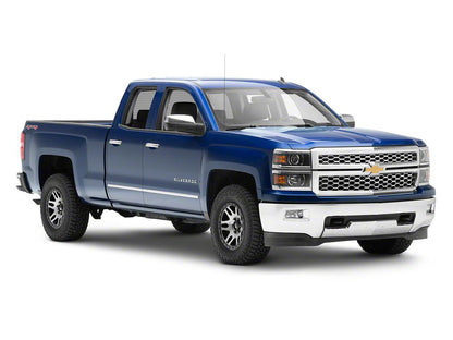 Raxiom OE Style Projector Headlights with Chrome Trim; Black Housing; Clear Lens (14-15 Silverado 1500)