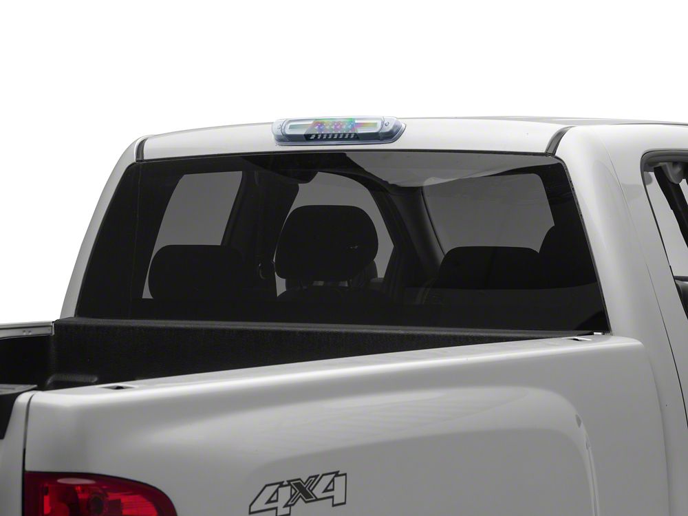 Raxiom V2 LED Third Brake Light; Black Housing; Clear Lens (07-13 Silverado 1500)