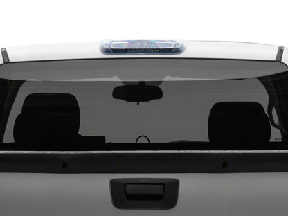 Raxiom V2 LED Third Brake Light; Black Housing; Clear Lens (07-13 Silverado 1500)