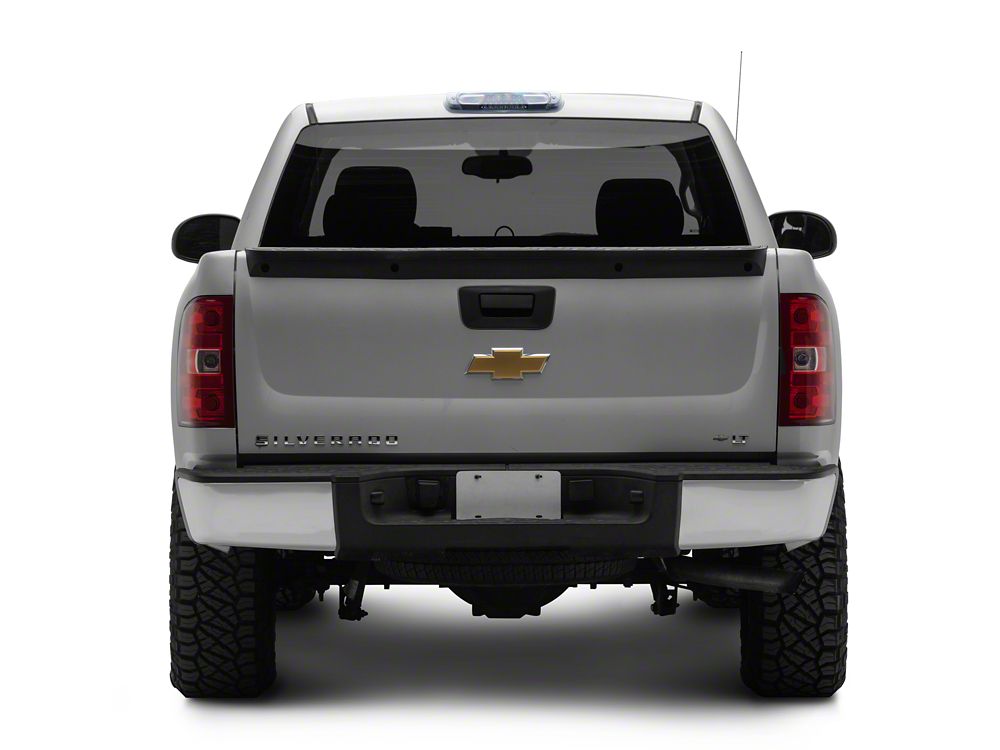 Raxiom V2 LED Third Brake Light; Black Housing; Clear Lens (07-13 Silverado 1500)