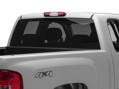 Raxiom V2 LED Third Brake Light; Chrome Housing; Red Lens (07-13 Silverado 1500)