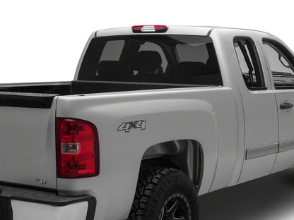 Raxiom V2 LED Third Brake Light; Chrome Housing; Red Lens (07-13 Silverado 1500)