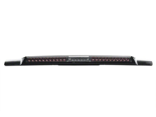 Raxiom Axial Series MEGA LED Third Brake Light; Red Trim; Crystal Clear (07-13 Sierra 1500)