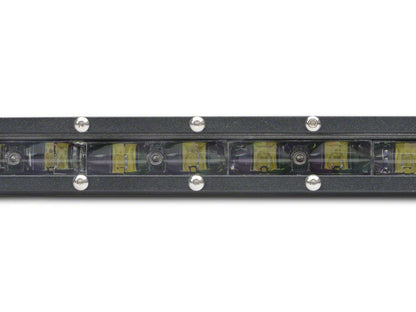 Raxiom 50 Inch Super Slim Single Row LED Light Bar; Spot/Spread Combo
