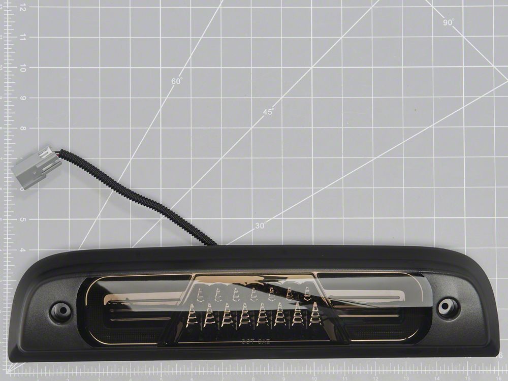 Raxiom V2 LED Third Brake Light; Smoked (14-18 Sierra 1500)