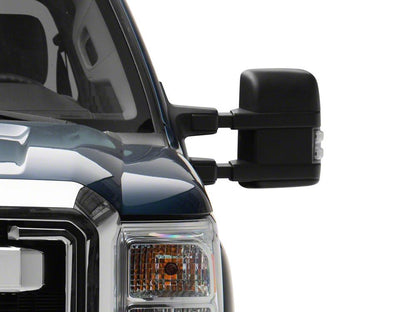 Raxiom Axial Series LED Switchback Side Mirror Marker Lamps; Clear (11-16 F-250 Super Duty)