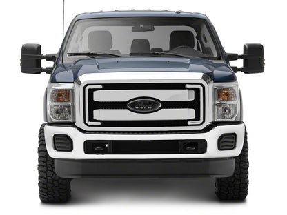 Raxiom Axial Series LED Switchback Side Mirror Marker Lamps; Smoked (11-16 F-250 Super Duty)