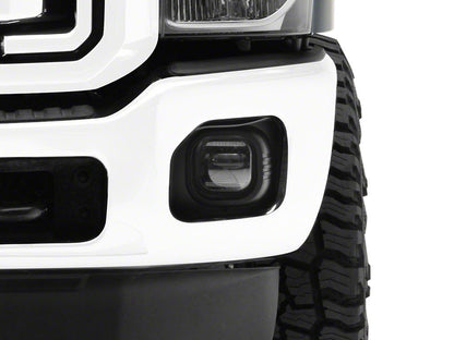 Raxiom Axial Series LED Angel Eye Fog Lights (11-16 F-250 Super Duty)