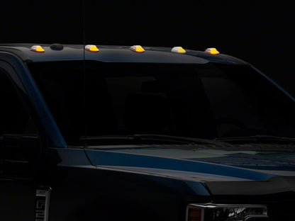Raxiom Axial Series LED Clearance Lights; Clear (17-25 F-250 Super Duty)