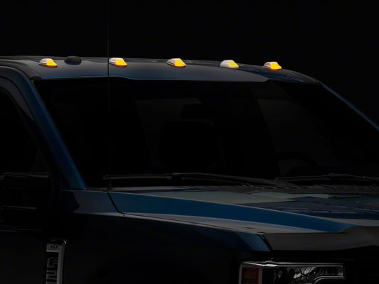 Raxiom Axial Series LED Clearance Lights; Clear (17-25 F-250 Super Duty)