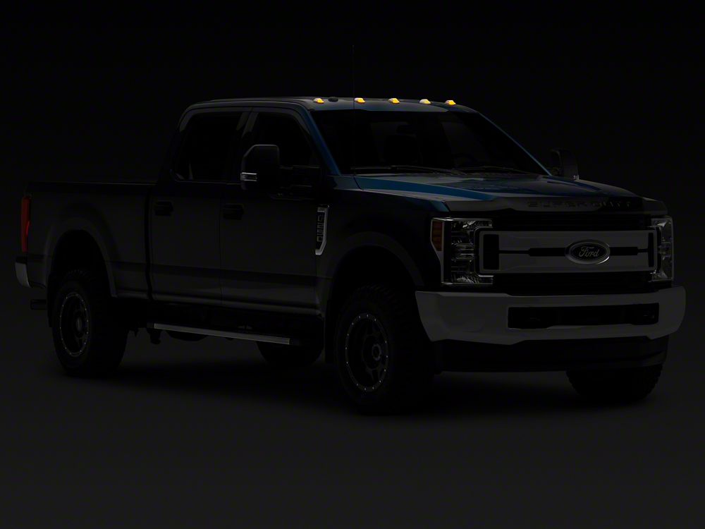 Raxiom Axial Series LED Clearance Lights; Clear (17-25 F-250 Super Duty)