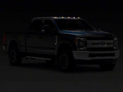 Raxiom Axial Series LED Clearance Lights; Clear (17-25 F-250 Super Duty)