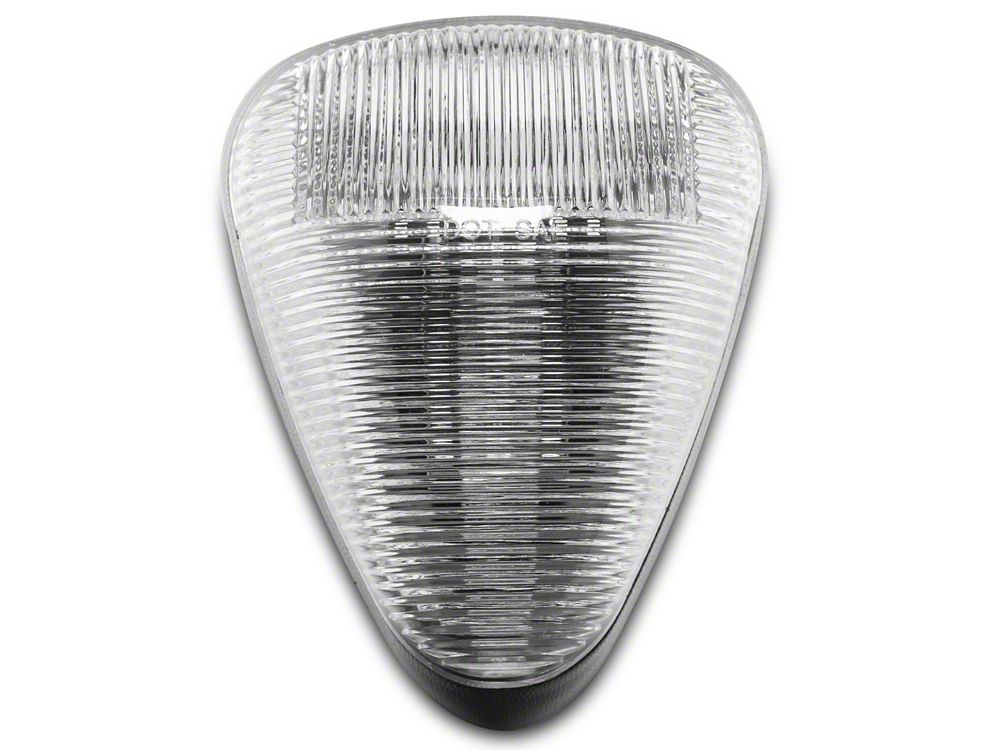 Raxiom Axial Series LED Cab Roof Clearance Light Kit; Amber; Clear Lens (11-16 F-250 Super Duty w/ OEM Cab Lights)