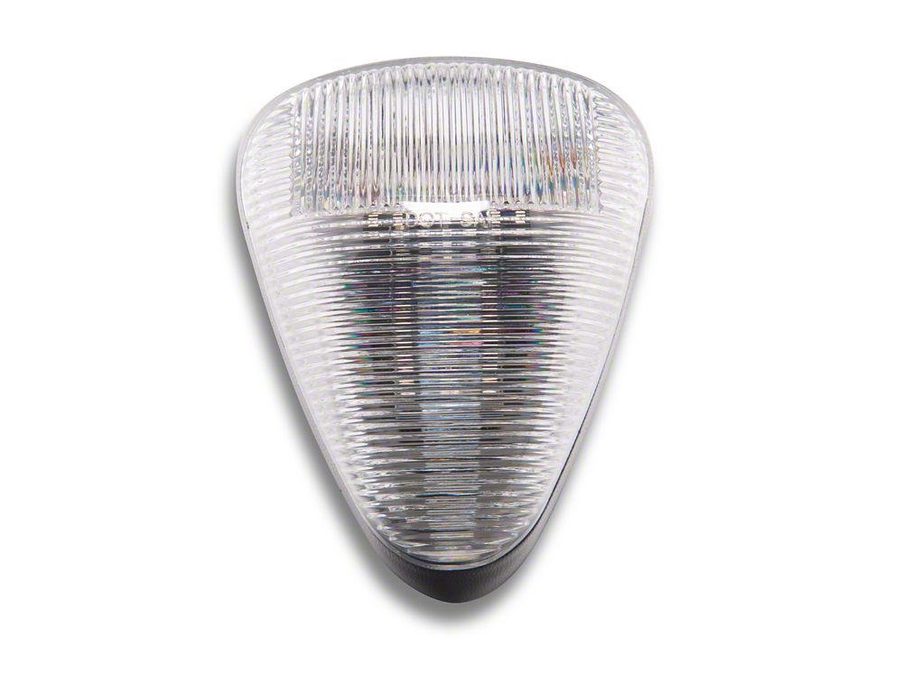 Raxiom Axial Series LED Cab Roof Clearance Light Kit; White; Clear Lens (11-16 F-250 Super Duty w/ OEM Cab Lights)