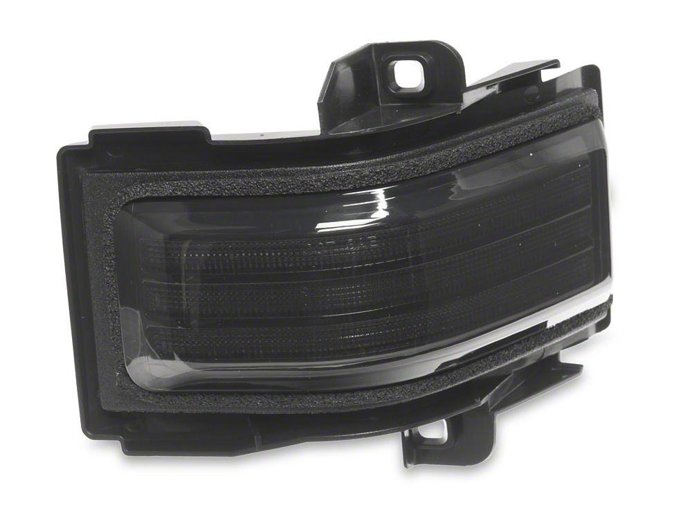 Raxiom Axial Series LED Side Mirror Turn Signal Lights; Smoked (17-22