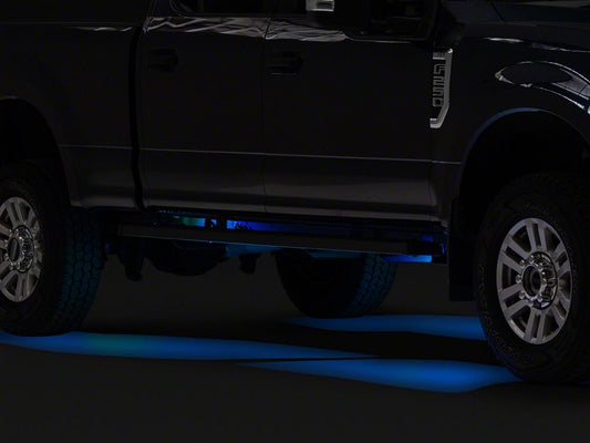 Raxiom Axial Series Multi-Color Underbody Rock Light Kit with Bluetooth Remote (Universal; Some Adaptation May Be Required)