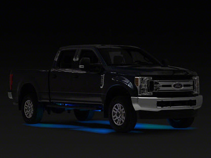 Raxiom Axial Series Multi-Color Underbody Rock Light Kit with Bluetooth Remote (Universal; Some Adaptation May Be Required)