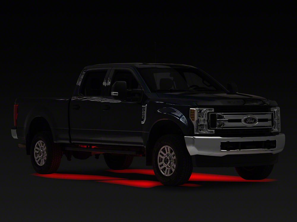 Raxiom Axial Series Multi-Color Underbody Rock Light Kit with Bluetooth Remote (Universal; Some Adaptation May Be Required)