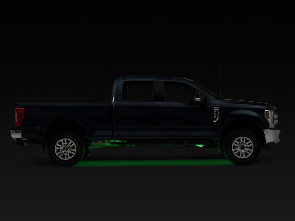 Raxiom Axial Series Multi-Color Underbody Rock Light Kit with Bluetooth Remote (Universal; Some Adaptation May Be Required)