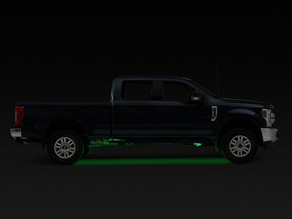 Raxiom Axial Series Multi-Color Underbody Rock Light Kit with Bluetooth Remote (Universal; Some Adaptation May Be Required)