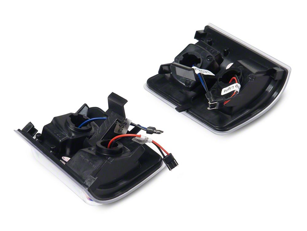 Raxiom V2 LED Side Mirror Marker Lights; Clear (08-16 F-250 Super Duty w/ Factory Mirrors)