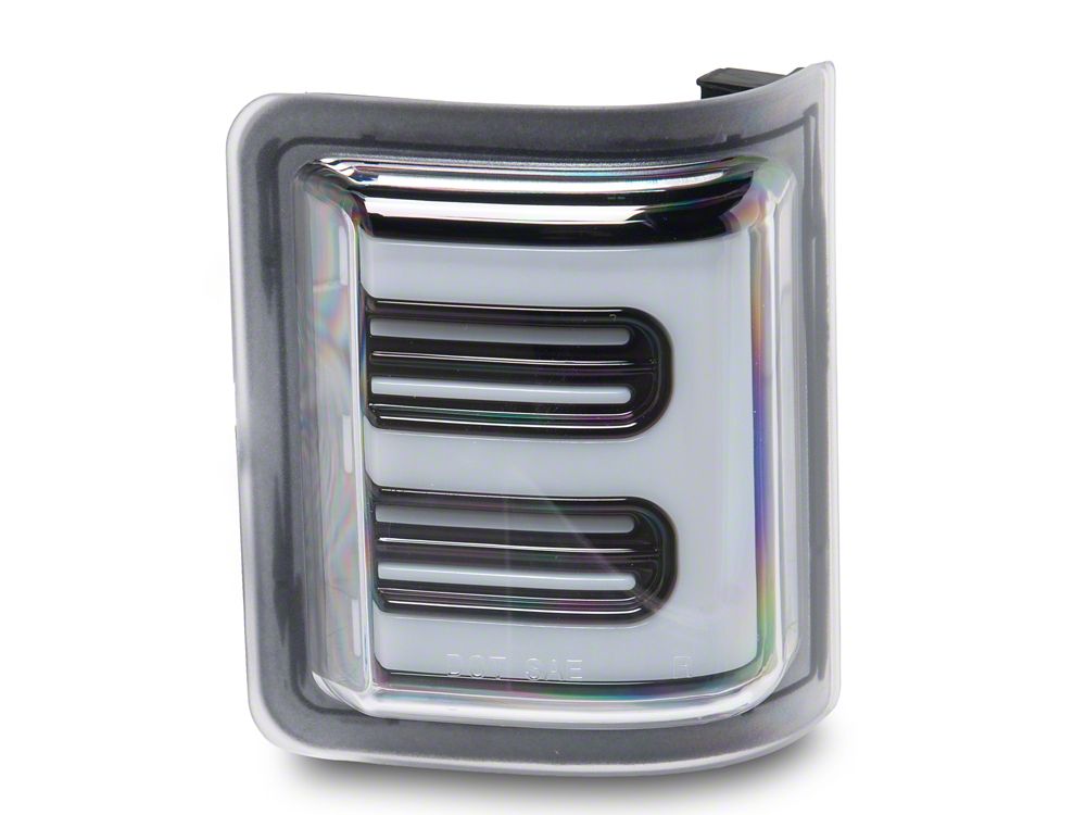 Raxiom V2 LED Side Mirror Marker Lights; Clear (08-16 F-350 Super Duty w/ Factory Mirrors)