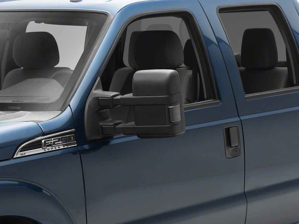 Raxiom V2 LED Side Mirror Marker Lights; Smoked (08-16 F-250 Super Duty w/ Factory Mirrors)