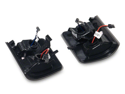 Raxiom V2 LED Side Mirror Marker Lights; Smoked (08-16 F-350 Super Duty w/ Factory Mirrors)