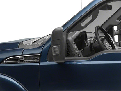 Raxiom V2 LED Side Mirror Marker Lights; Smoked (08-16 F-250 Super Duty w/ Factory Mirrors)