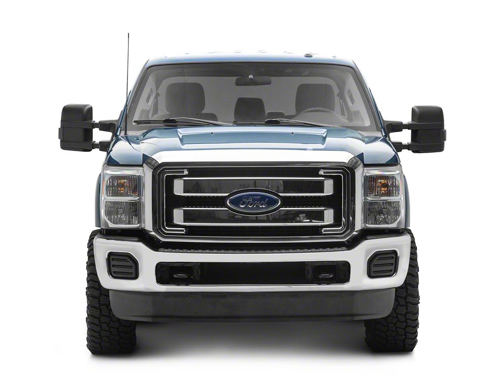 Raxiom V2 LED Side Mirror Marker Lights; Smoked (08-16 F-250 Super Duty w/ Factory Mirrors)