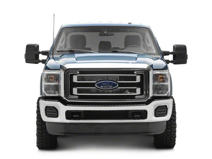 Raxiom V2 LED Side Mirror Marker Lights; Smoked (08-16 F-350 Super Duty w/ Factory Mirrors)