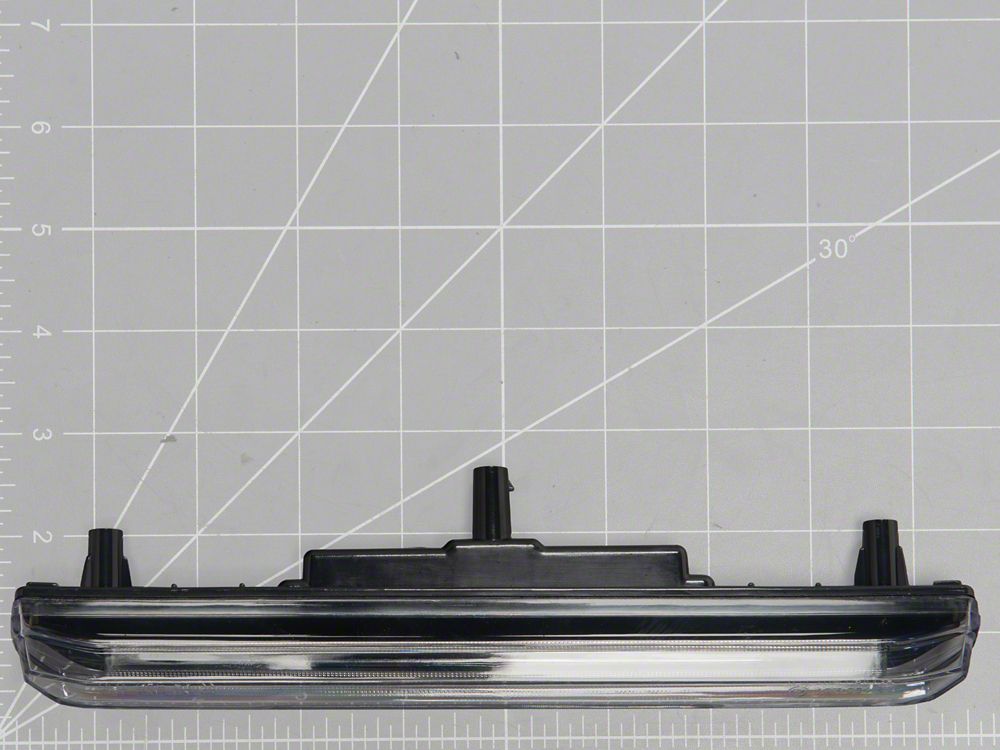 Raxiom V2 LED Side Markers; Clear Lens; White LED (20-26 Sierra 3500 HD)