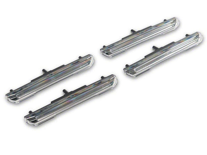 Raxiom V2 LED Side Markers; Clear Lens; Amber LED (20-26 Sierra 3500 HD)