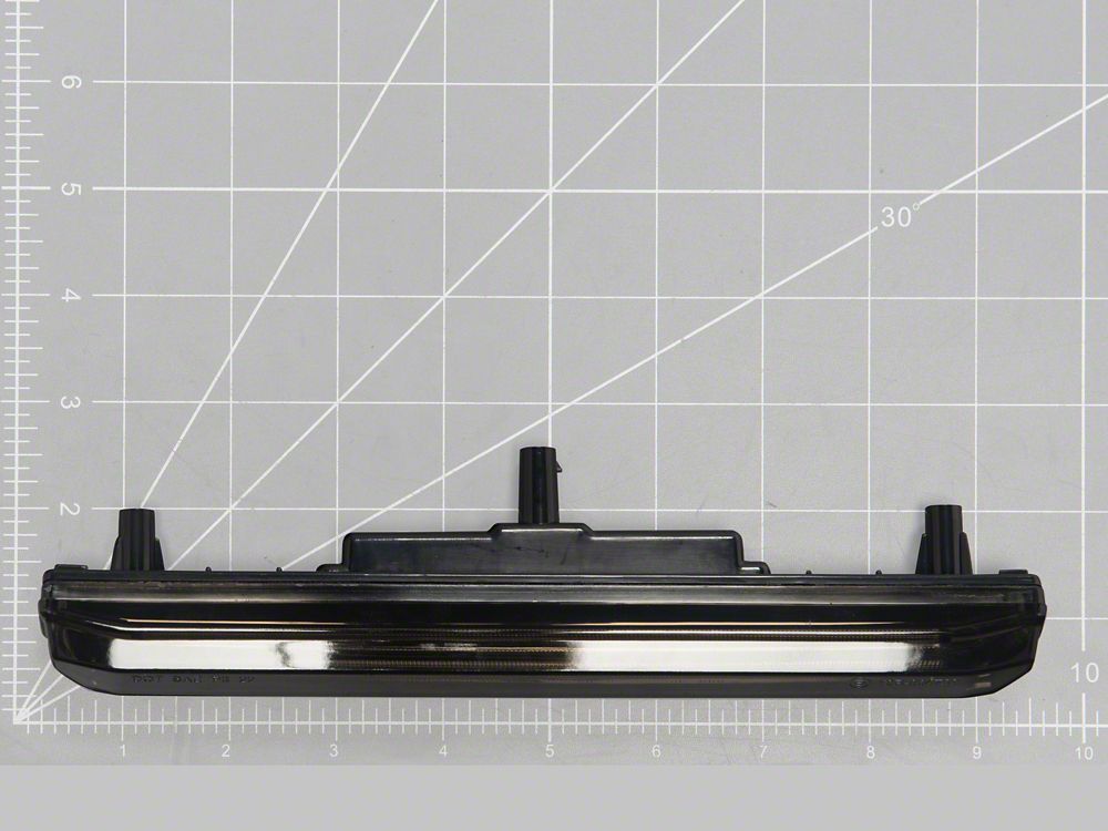 Raxiom V2 LED Side Markers; Smoked Lens; White LED (20-26 Sierra 3500 HD)