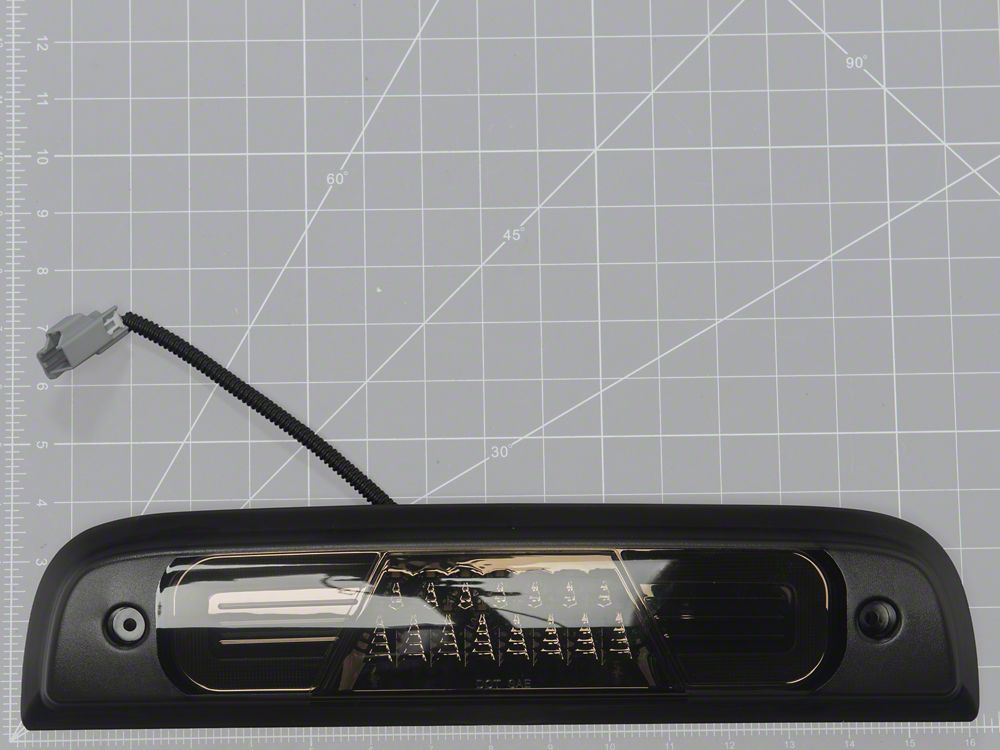 Raxiom V2 LED Third Brake Light; Smoked (15-19 Sierra 3500 HD)