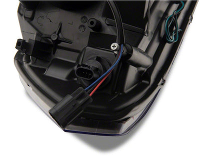 Raxiom Axial Series LED Headlights; Black Housing; Clear Lens (10-18 RAM 3500 w/ Factory Halogen Non-Projector Headlights)