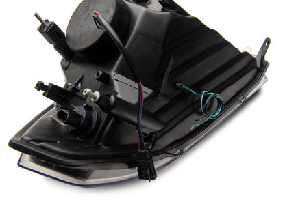 Raxiom Axial Series LED Headlights; Chrome Housing; Clear Lens (10-18 RAM 3500 w/ Factory Halogen Headlights)
