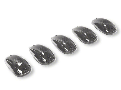 Raxiom Axial Series LED Cab Roof Clearance Lighting; Amber; Smoked Lens (03-18 RAM 3500 w/ Factory Clearance Lights)