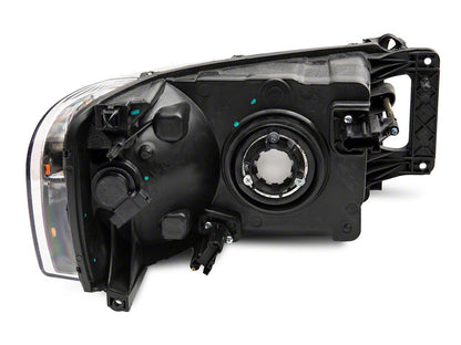 Raxiom Axial Series OEM Style Replacement Headlights; Chrome Housing; Clear Lens (03-05 RAM 3500)