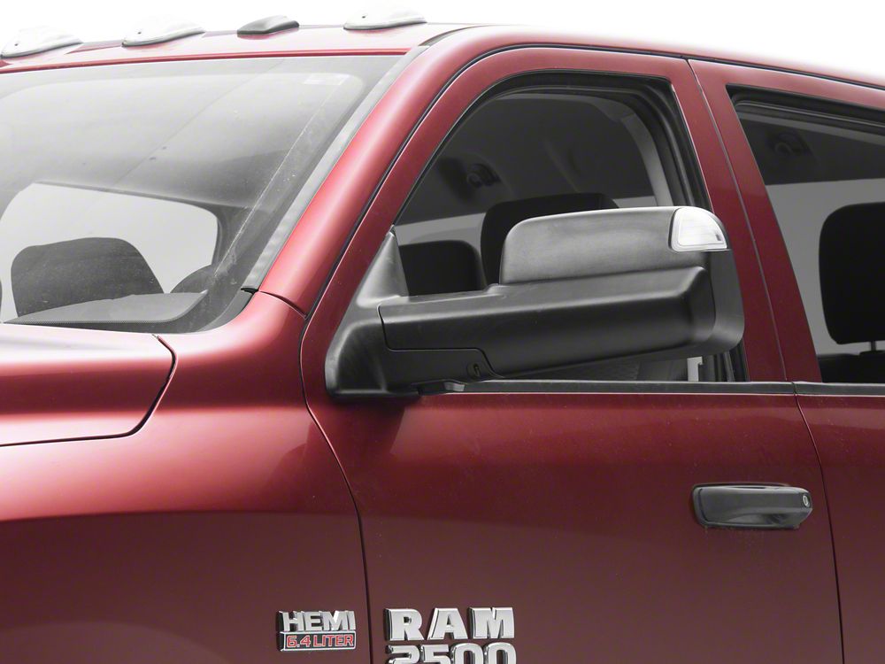 Raxiom Axial Series LED Mirror Puddle Lights; Smoked (11-18 RAM 3500)