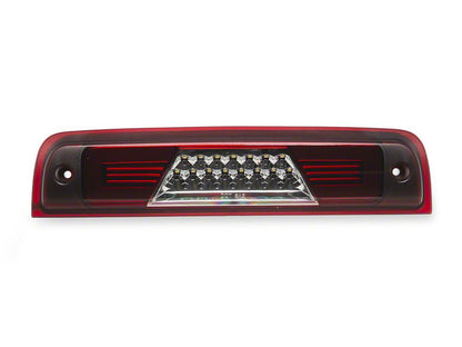 Raxiom V2 LED Third Brake Light; Chrome Housing; Red Lens (10-18 RAM 3500)