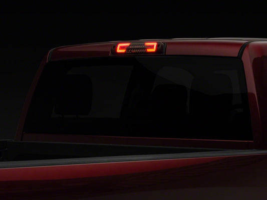 Raxiom V2 Smoked LED Third Brake Light; Chrome Housing; Smoked Lens (10-18 RAM 3500)